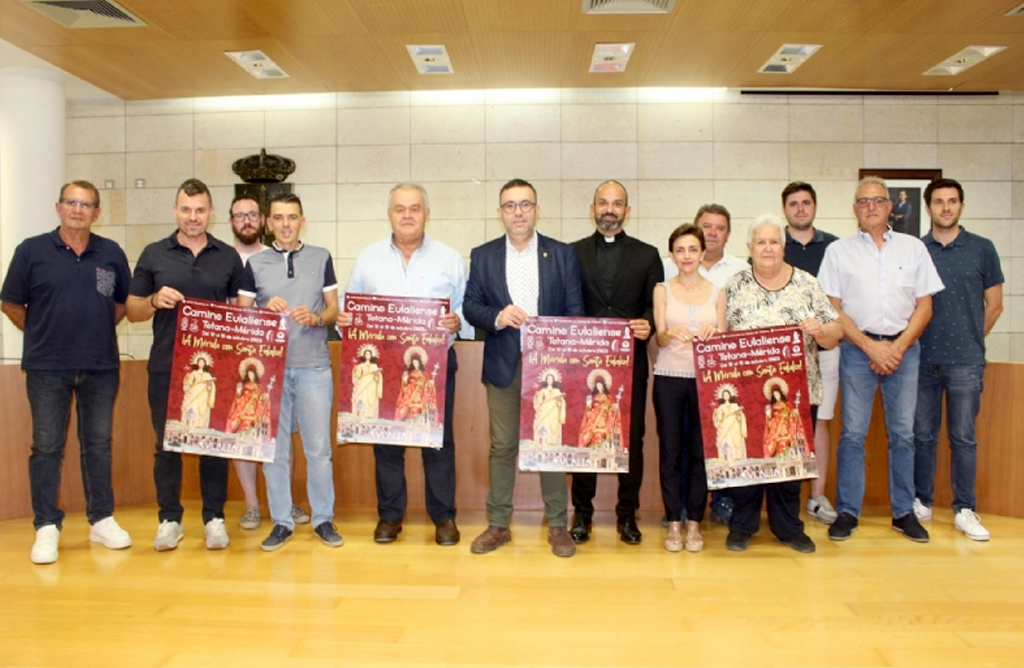 Ms de un millar de totaneros acompaarn a Santa Eulalia en la ltima etapa del Camino Eulaliense